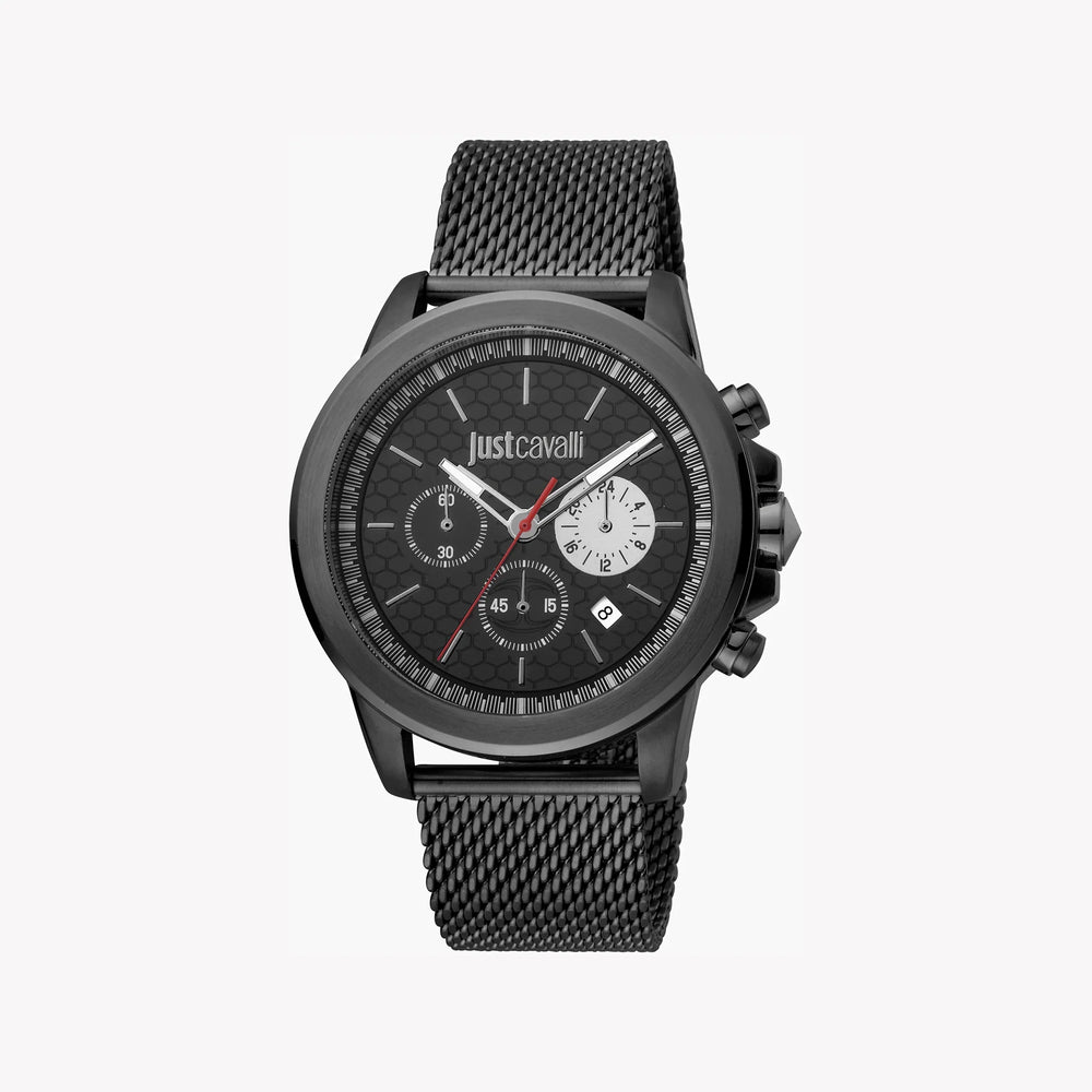 Just Cavalli Men's Black Watch, Black Dial | Jc1g140m0085-0