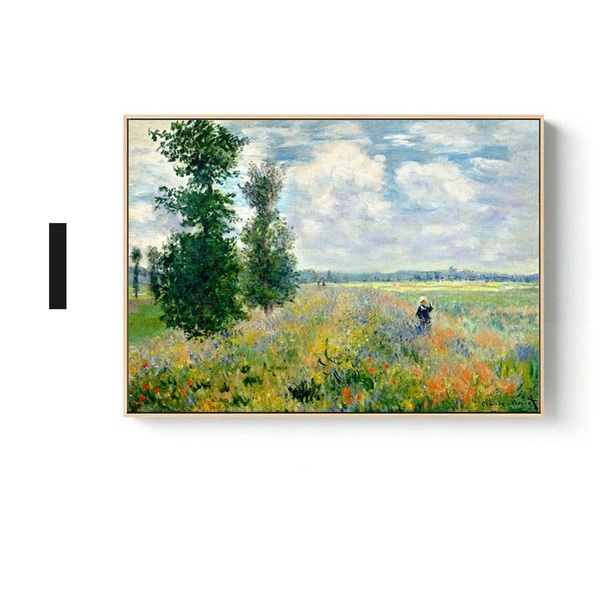 Poster Vintage Claude Monet · Deko Print ohne Rahmen-10